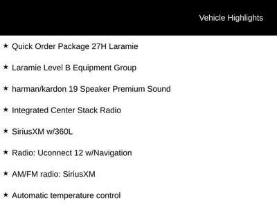 2021 RAM 1500 Laramie