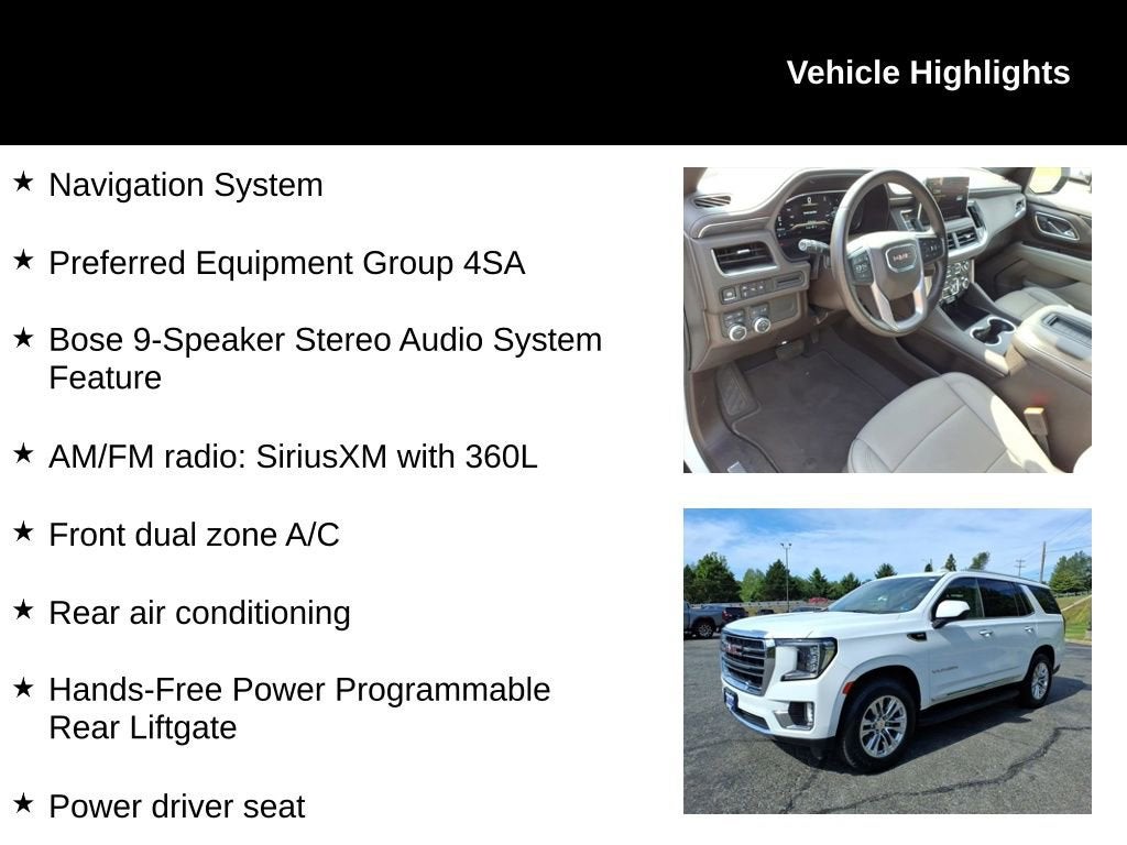 2024 GMC Yukon SLT