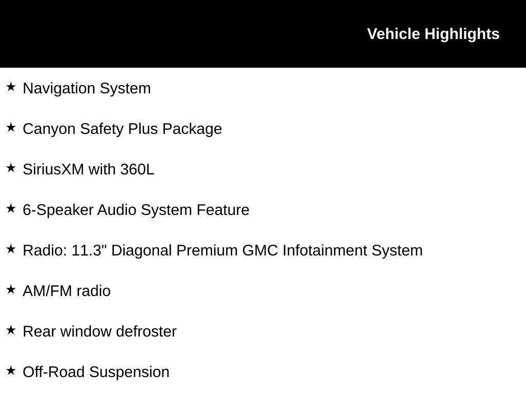 2026 GMC Canyon Elevation