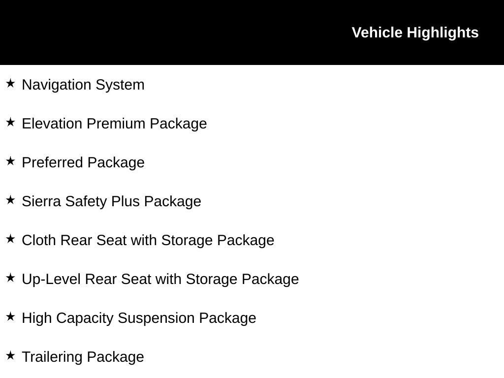 2026 GMC Sierra 1500 Elevation