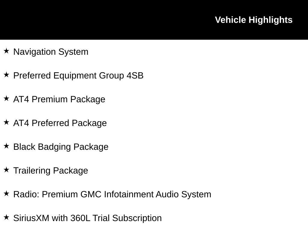 2026 GMC Sierra 1500 AT4