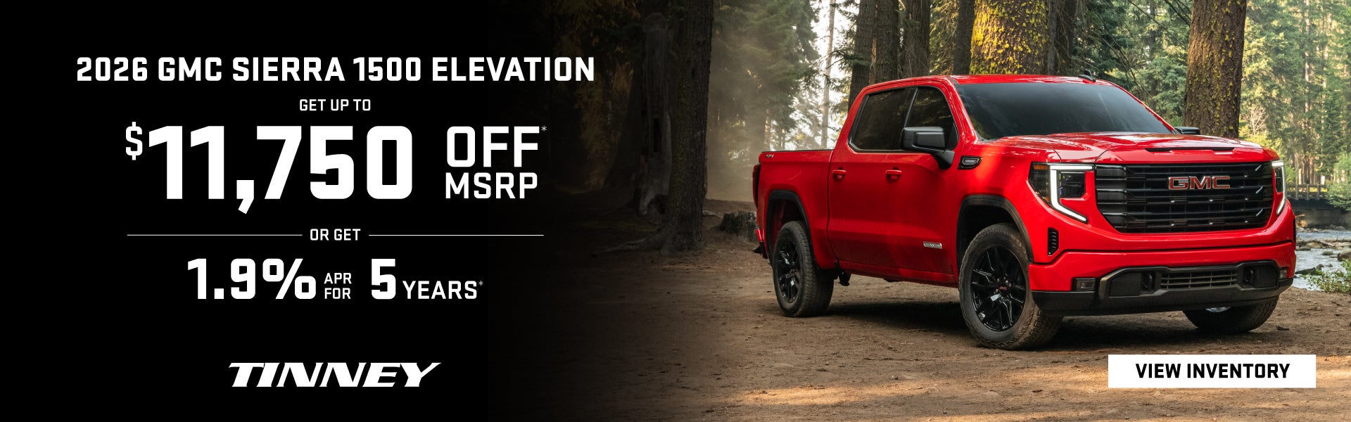 $11,750 OFF New GMC Sierra 1500 Elevation