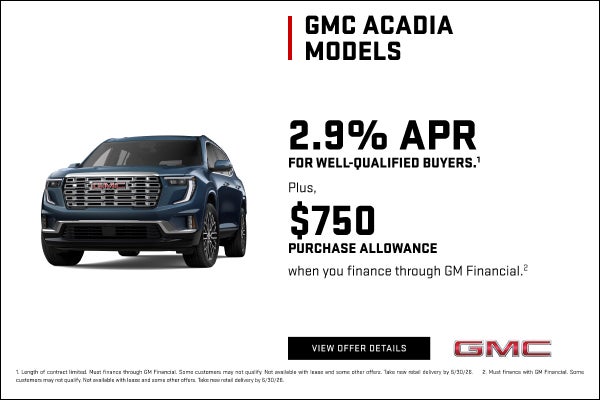 GMC Acadia Offer