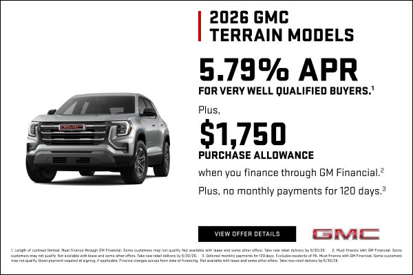 GMC Terrain Offer